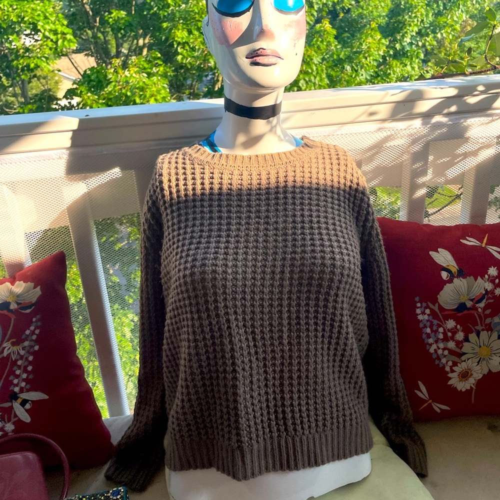 Brown knit forever 21 sweater